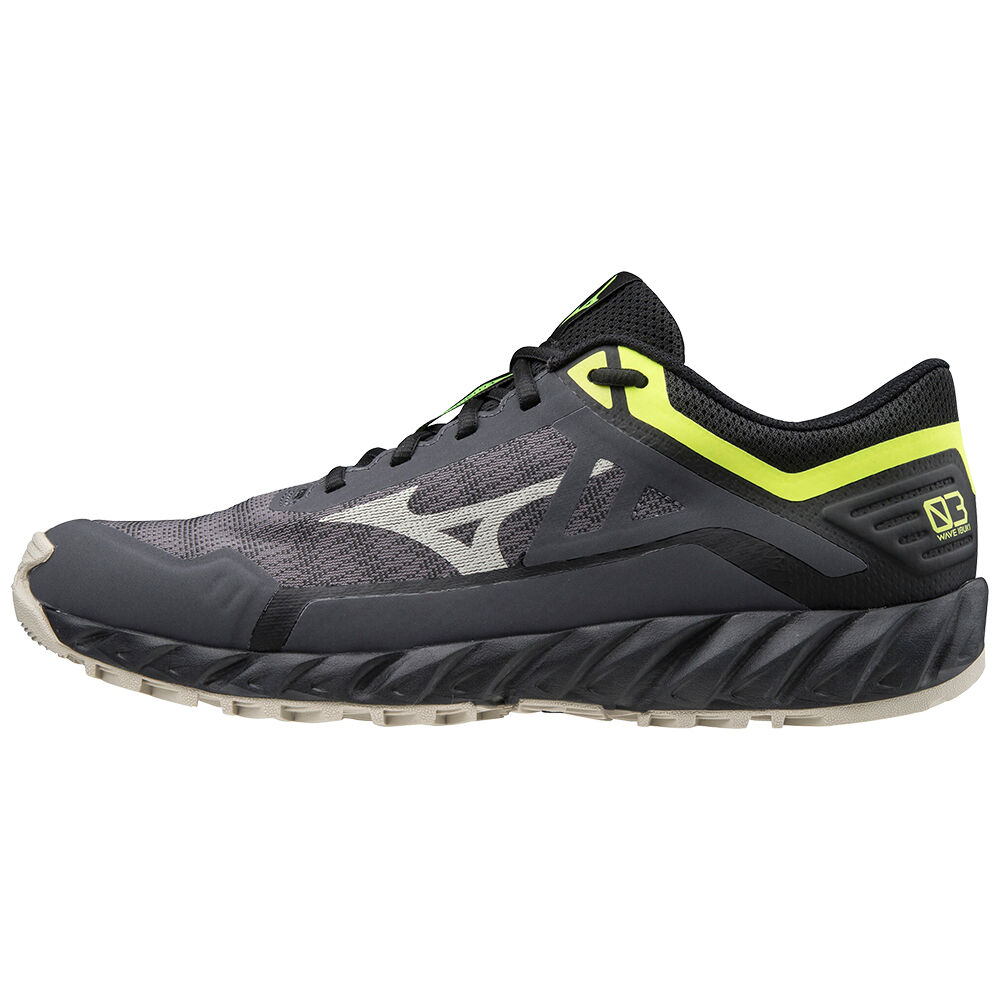 Mizuno Wave Ibuki 3 - Erkek Trail Koşu Ayakkabısı - Siyah Türkiye (YTEGAU-604)